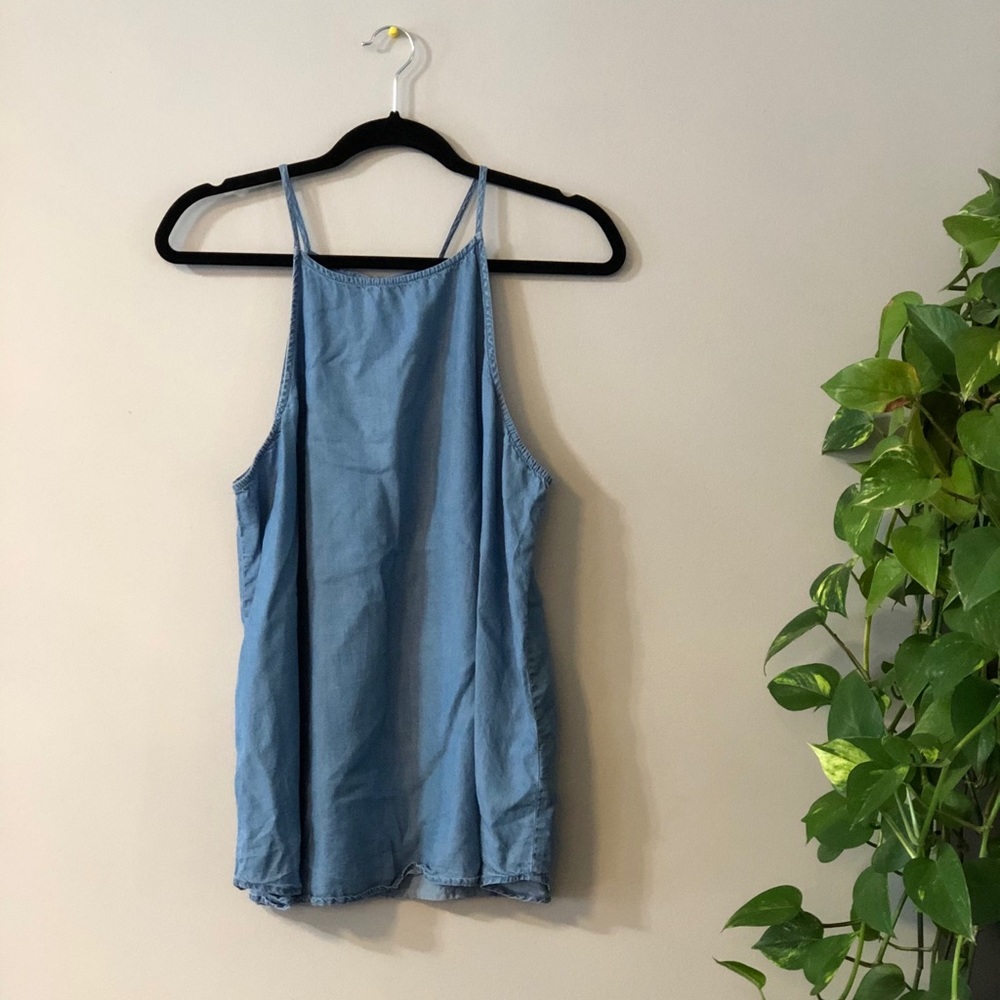 💫 3 for 30 💫 Denim Print Tank